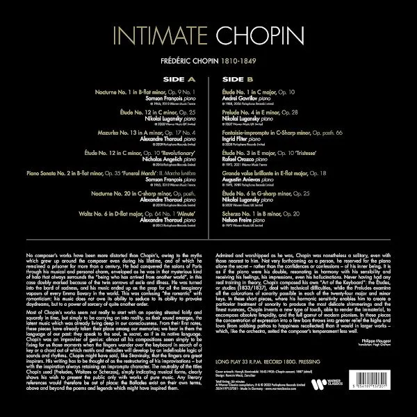 INTIMATE CHOPIN - CHOPIN FREDERIC 5054197157301_1