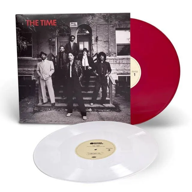 The Time - The Time (Limited Red & White Vinyl), 0603497843954_1