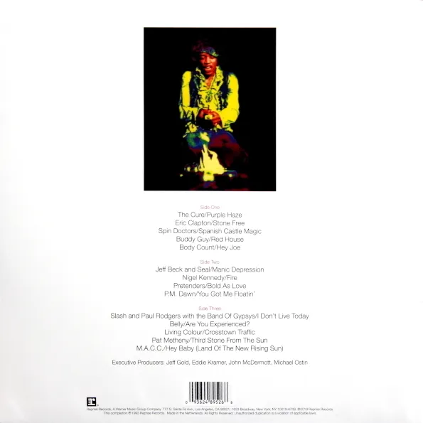 Various Artists - Stone Free (A Tribute To Jimi Hendrix) (Rocktober 2020 / Limited Clear & Black Mixed Vinyl/Gatefold), 0093624895268_1