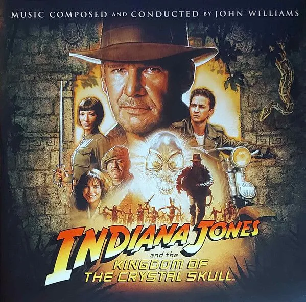 OST - Indiana Jones And The Kingdom Of The Crystal Skull (John Williams) (Black Vinyl 2LP), 0050087550462_1