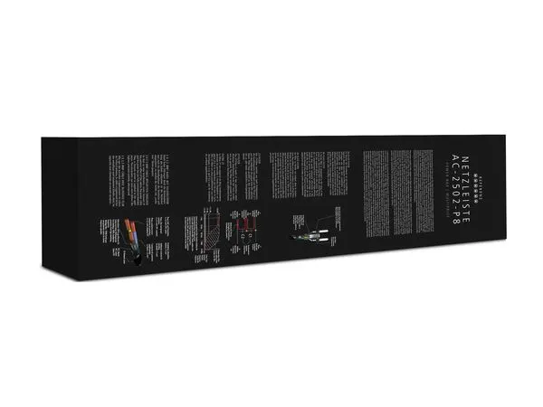 InAkustik Referenz Power Bar AC-2502-P8 3x2,5mm, 1.5 m, 00716302_2