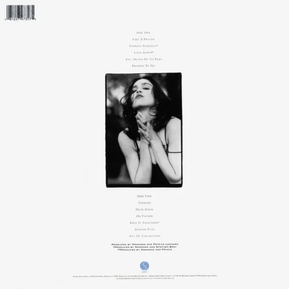 Madonna - Like A Prayer (Black Vinyl LP), 0081227973575_1