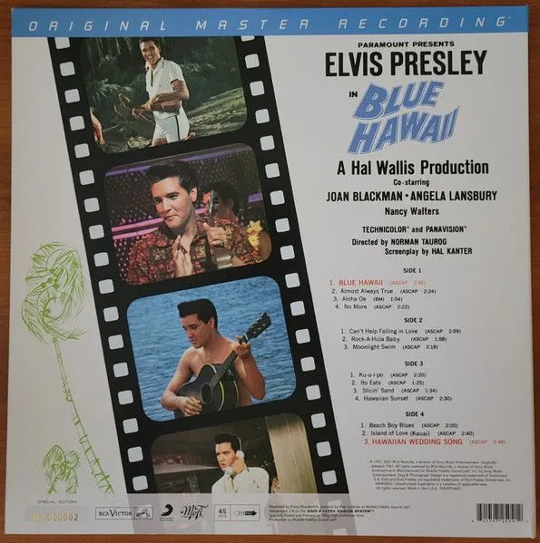 Elvis Presley - BLUE HAWAII (2LP), 0821797250412_1