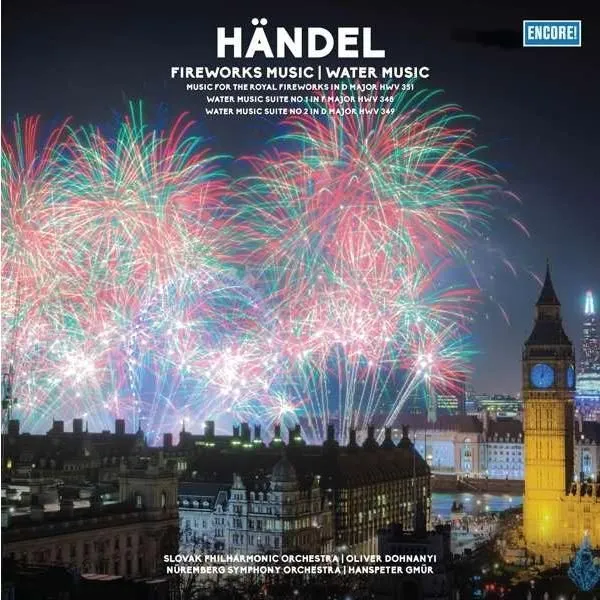 Georg Friedrich Handel - Fireworks Music + Water Music: Slovak Philharmonic Orchestra, Nuremberg Philharmonic Orchestra, Nuremberg Philharm (180Gram Black Vinyl LP), 5711053021618