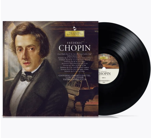 Frederic Chopin - The golden masterpieces - fredeic chopin (1LP), 8430717000604