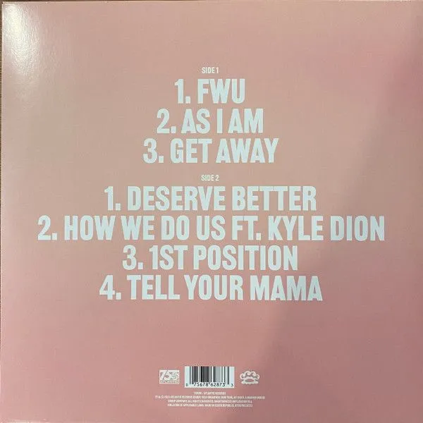 KEHLANI - CLOUD 19 (Clear Vinyl) (1LP),0075678628733_1