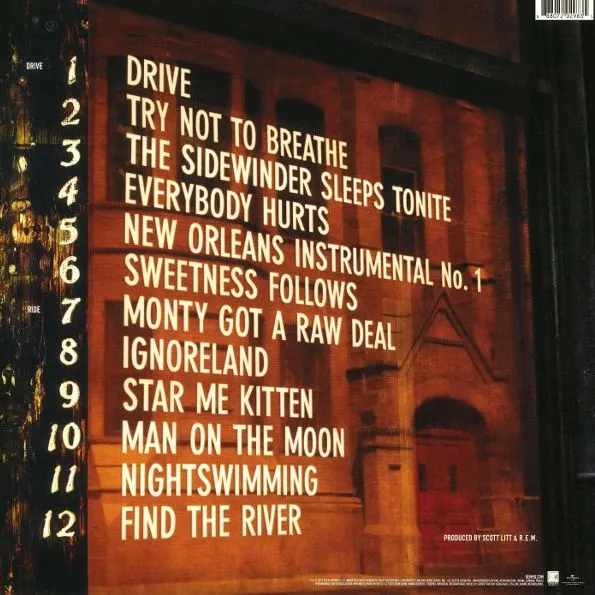 R.E.M. - Automatic For the People (25th Anniversary Edition Black Vinyl LP), 0888072029835_1