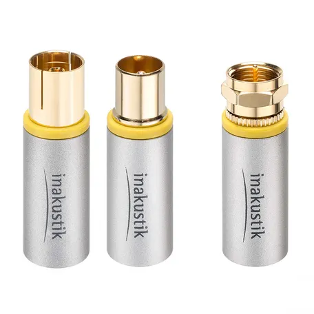 In-Akustik Exzellenz New Antenna Plug F-Type 8mm
