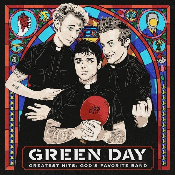 Green Day - Greatest Hits: God's Favorite Band (2LP), 0093624909187_0