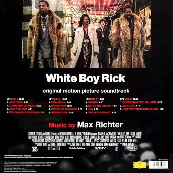 Soundtrack - Max Richter: White Boy Rick (Black Vinyl 2LP), 0028948360338_1