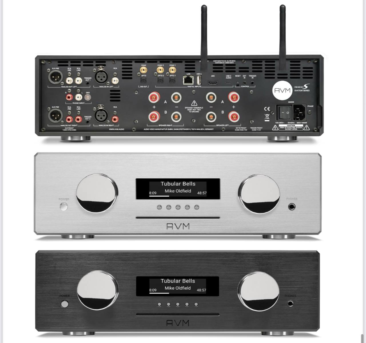 CD-ресивер Ovation Line CS 8.3 S от бренда AVM: Что нового?