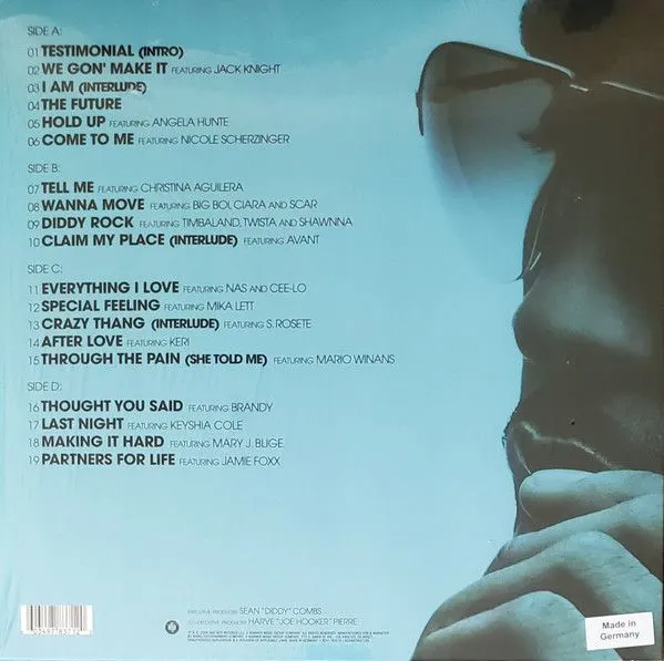 P. Diddy - Press Play (Limited Edition, Crystal Clear Vinyl), 2LP, 0603497837120_1