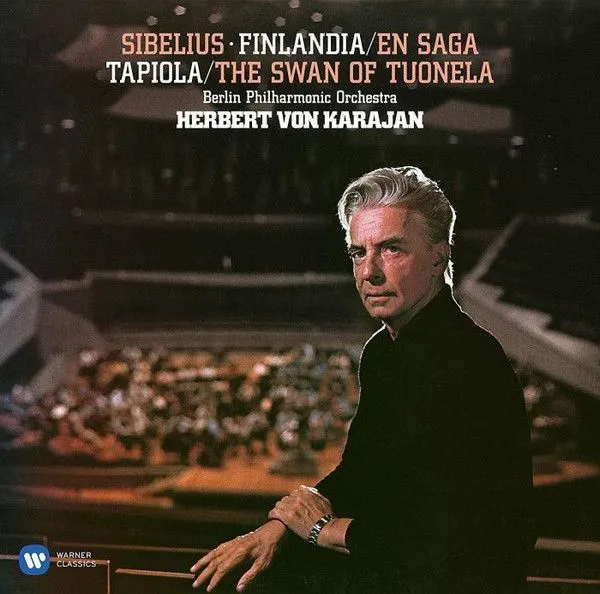 Herbert Von Karajan, Sibelius: Finlandia. Karelia. En Saga. Valse Triste (2LP Black), 0190295424312_0