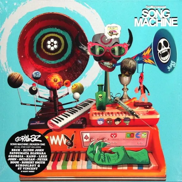 Gorillaz - Gorillaz Presents - Song Machine, Season 1 (Black Vinyl LP), 0190295209414_0