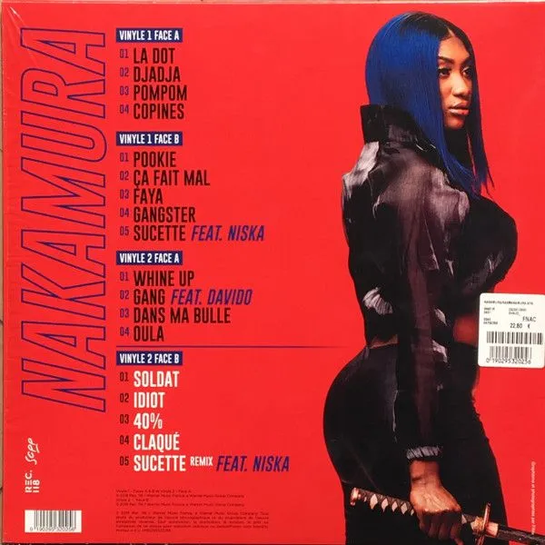 Aya Nakamura Nakamura (2LP, Black Vinyl)_1