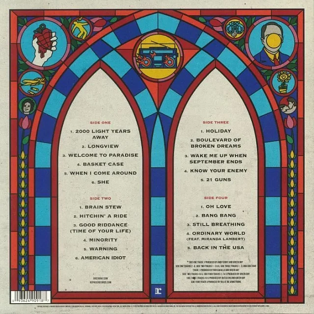Green Day - Greatest Hits: God's Favorite Band (2LP), 0093624909187_1