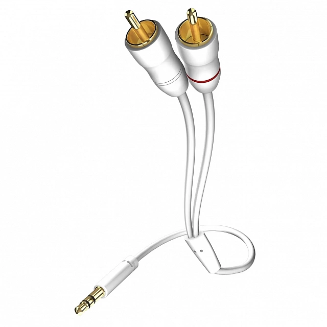 InAkustik Star MP3 Audio Cable, 3.5 Phone <> 2RCA, 0.75 m, 0031000075_0