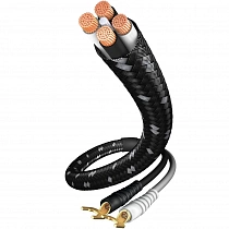 InAkustik Exzellenz LS-40, 2 x 2 m, Single Wire, Exz. Spade, 006027S018
