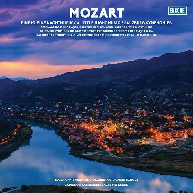 Slovak philharmonic orchestra - Camerata Labacensis - Mozart - Eine kleine nachtmusik, Salzburg symphonies (1LP), 5711053021557