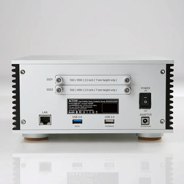 Aurender ACS100 Silver_1