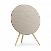 Bang & Olufsen Beosound A9 5.G Gold Tone/Light Oak Legs/Cover Golden by Kvadrat_0