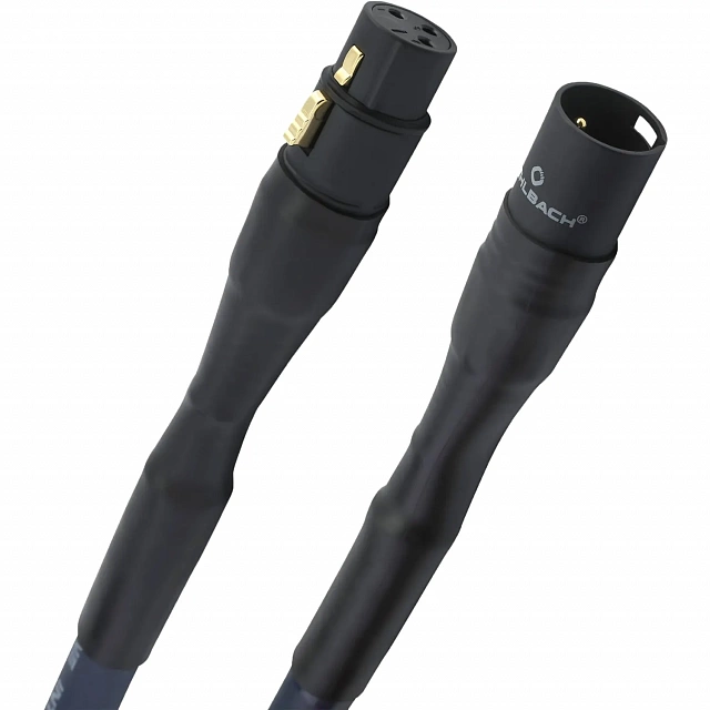Oehlbach STATE OF THE ART XXL Cable XLR, 2x1,00m, gold, D1C13132_0