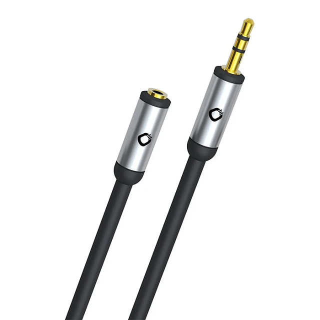 Oehlbach PERFORMANCE i-Connect 3,5mm jack, (f)-(m) 3,0m black, D1C60034_0