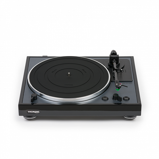 Thorens TD 102 A, AT-VM95E, Piano Black_1