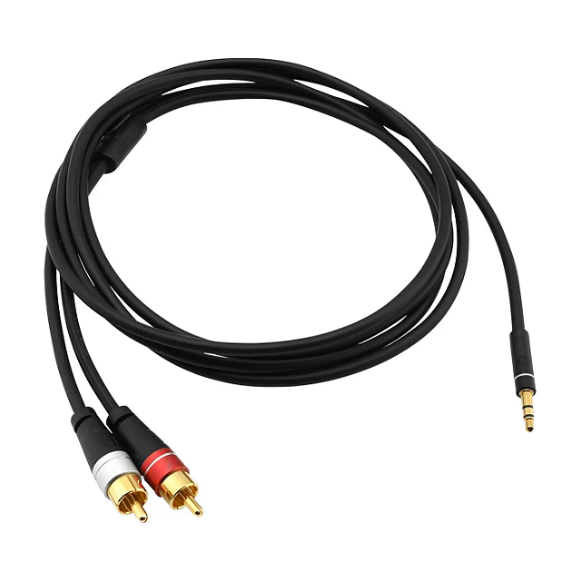 Oehlbach EXCELLENCE Select Audio Jack RCA Link, Audio cable 3,5-Ci 1,0m bw, D1C33190_1
