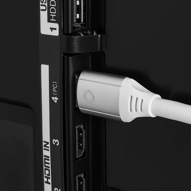 Oehlbach Performance Black Magic MKII, UHS HDMI cable 5,0m white, D1C92497_5