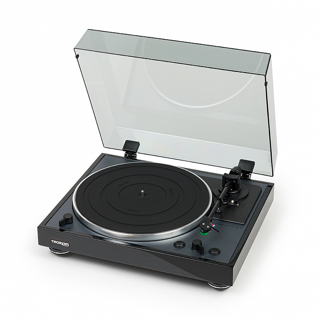 Thorens TD 102 A, AT-VM95E, Piano Black_4