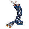 InAkustik Premium Audio Cable, RCA, 5 m, 0040405_0