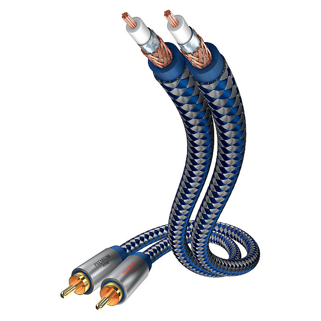 InAkustik Premium Audio Cable, RCA, 5 m, 0040405_0