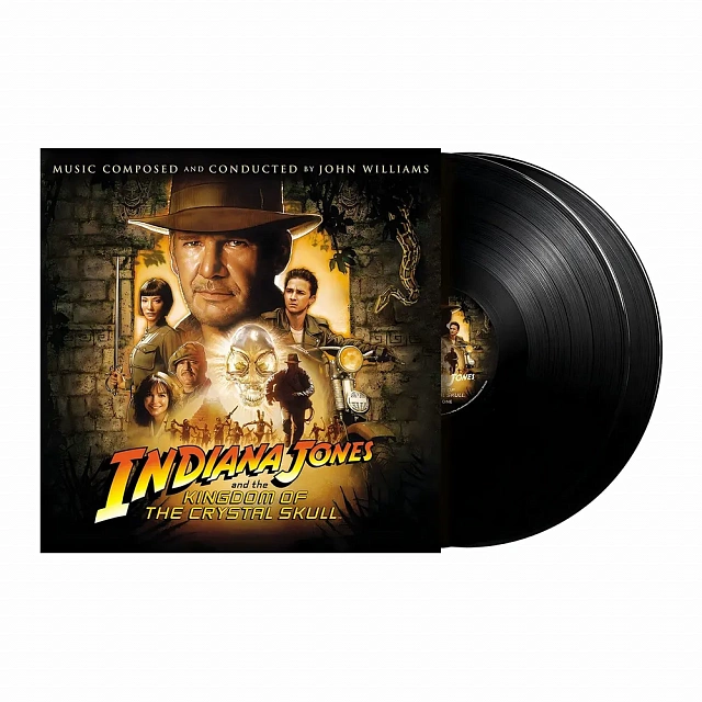 OST - Indiana Jones And The Kingdom Of The Crystal Skull (John Williams) (Black Vinyl 2LP), 0050087550462_0