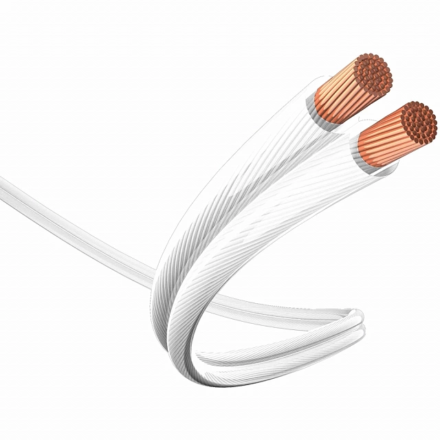 InAkustik Star LS cable, 2 x 2.5 mm2, 150 m, White, 0030226