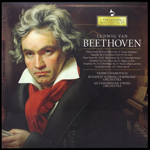 Ludwig Van Beethoven - The golden masterpieces - ludwig van beethoven (1LP), 8430717000550_0