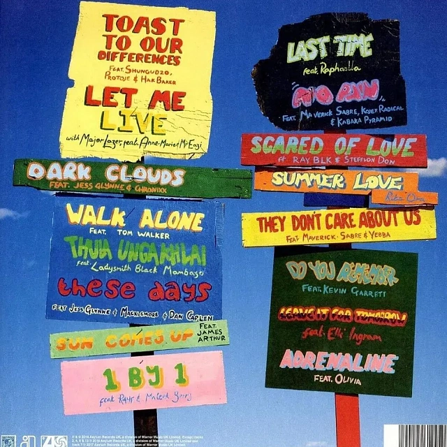 Rudimental - Toast To Our Differences (Black Vinyl/Gatefold), 0190295612450_1