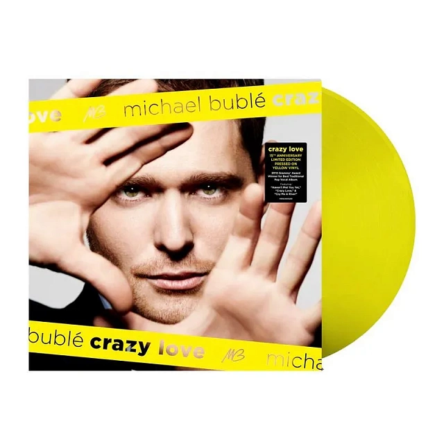 Michael Buble - Crazy Love (Yellow Vinyl, LP), 0093624843269_3