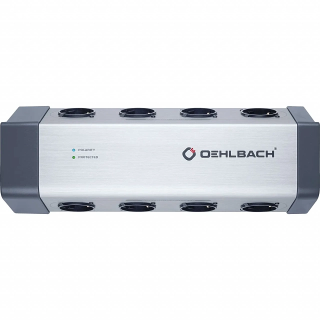 Oehlbach STATE OF THE ART XXL Power Socket 908, grey, D1C13040_3