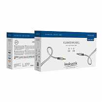 InAkustik Premium MP3 Audio Cable 3.5 Phone plug 3.0m, 00410103