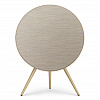 Bang & Olufsen Beosound A9 5.G Gold Tone/Light Oak Legs/Cover Golden by Kvadrat_3