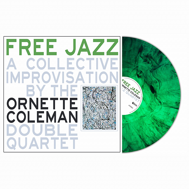 Ornette Coleman - Free jazz (green marble vinyl) (1LP), 9003829976304_1