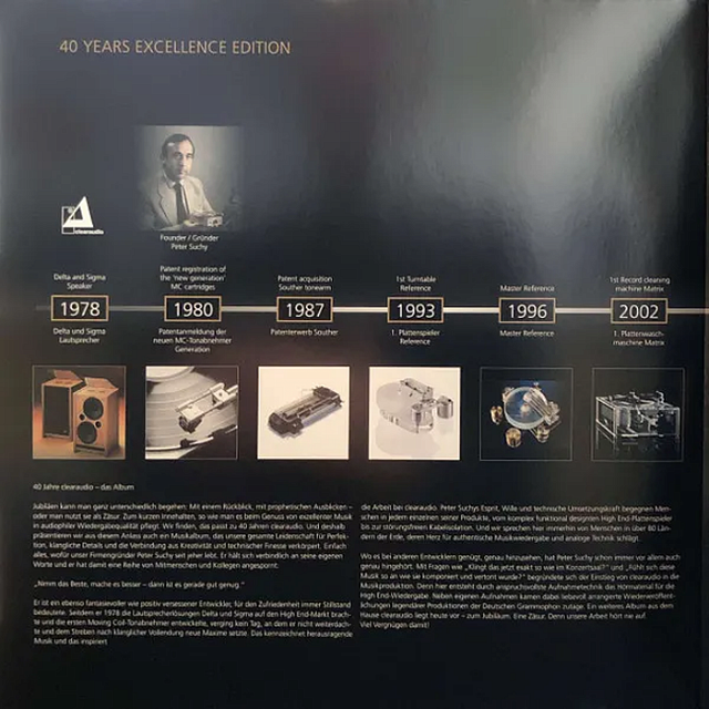 LP, Clearaudio - 40 Years Excellence Edition, 01678051_3
