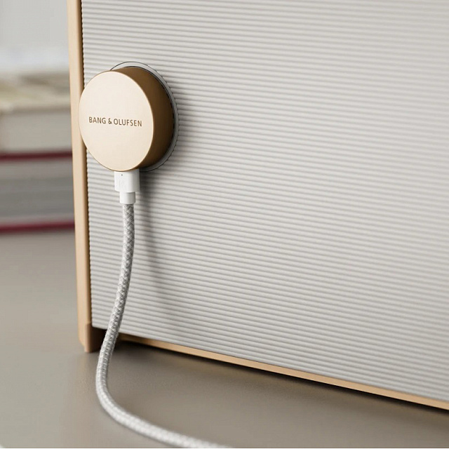 Bang & Olufsen Beosound Level Gold Tone Alu/Light Oak_7
