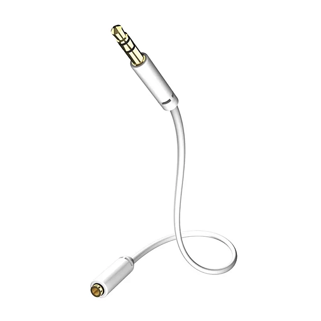 InAkustik Star MP3 Audio Cable,5 m, (M-F),3.5 mm  Phone plug (m)<>3.5 Phone plug (F), 00310505_0
