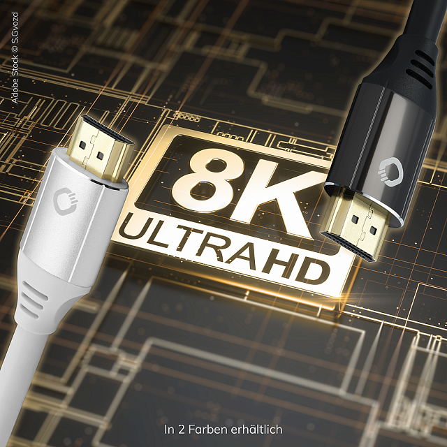 Oehlbach Performance Black Magic MKII, UHS HDMI cable 5,0m white, D1C92497_6