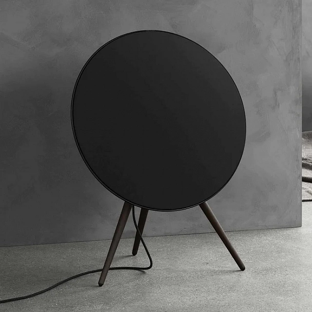 Bang & Olufsen Beosound A9 5.G Black Anthracite/Dark Oak Legs/Cover Black Fabric_1
